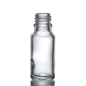 156x 15ml  Číra Sklenená Fľaška - Bez Uzáveru