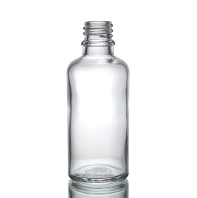 88x 50ml  Číra Sklenená Fľaška - Bez Uzáveru