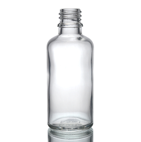 168x 100ml  Číra Sklenená Fľaška - Bez Uzáveru