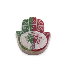 4x Stojan na Vonné Tyčinky Hamsa 9x6cm - Ganesha