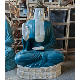 Veľký Tyrkysovo-Kamenný Thajský Budha - 0,96 m