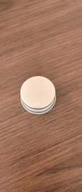 50x Uzáver na Jantárovú Fľašu (500ml) - Strieborný Hliník 30mm