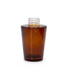 6x 100ml Váza na Trstinový Difúzor (hrdlo 28 mm) - Jantárová