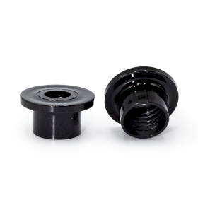 6x Uzáver Difúzora 28 mm - Čierny Plast, Tvar T (vhodné pre 21-33)