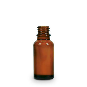 156x 20ml Fľaška z Jantárového Skla