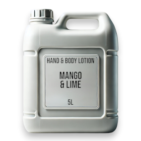 Pleťové Mlieko - Mango a Limetka  5L Balenie