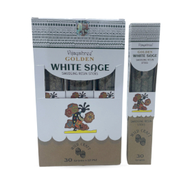 12x 30g Golden Živicové Vonné Tyčinky - Biela Šalvia (6s)