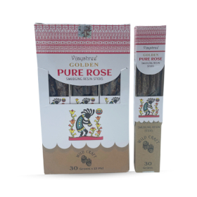 12x 30g Golden Živicové Vonné Tyčinky - Ruža (6s)