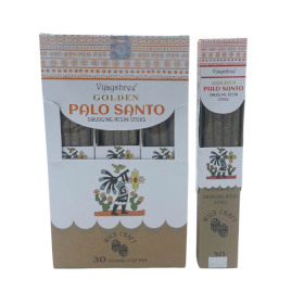 12x 30g Golden Živicové Vonné Tyčinky - Palo Santo (6s)