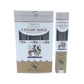 12x 30g Golden Živicové Vonné Tyčinky - Céder (6s)
