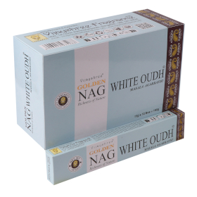 12x 15g Golden Nag - Biely Oudh