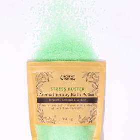 5x Aromaterapeutická Soľ do Kúpeľa 350g - Anti-Stres