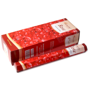 6x Vonné Tyčinky Aromatika Hex - Ruža