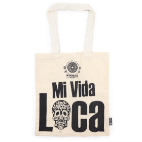 10x Ikonická Základná Taška - Mi Vida Loca - (40x36cm) - Prírodná 113g