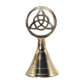 4x Oltárny Mosadzný Zvon - Triquetra