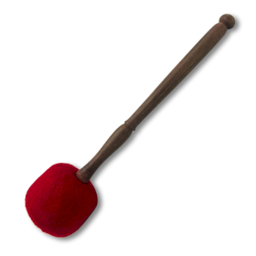 Extra Veľká Plstená Gongová Palica - 34 cm