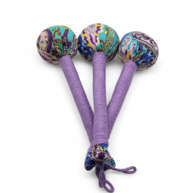 3x Masážne Kladivo z Paliny - Fialové