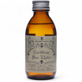 3x Staroveká Čarodejnícka Rituálna Voda - Voda z Karibského Mora