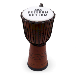 Veľký Profesionálny Djembe Bubon – Vysoký Tón – 50 cm (22 cm priemer)