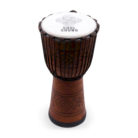 Veľký Profesionálny Djembe Bubon – Nízky Tón – 50 cm (22 cm priemer)