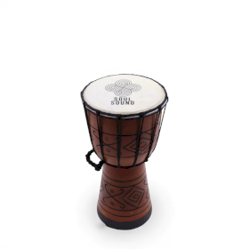 Malý Profesionálny Djembe Bubon – Nízky Tón – Malý 30 cm (15 cm priemer)
