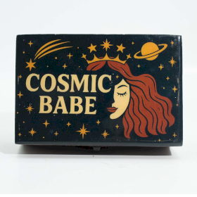 Stredná Smaltovaná Krabička - Cosmic Babe