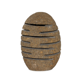 Svietnik z Prírodného Riečneho Kameňa - Rezaný Kameň  (10x13x22cm)