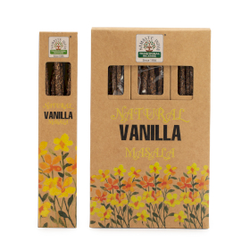 12x Prírodné Botanické Tyčinky Masala - Vanilka