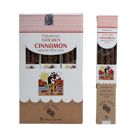 12x 30g Golden Živicové Vonné Tyčinky - Škorica (6s)