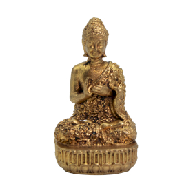 4x Mosadzná Miniatúra Božstva – Budha (60 g) – 48 mm