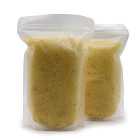 3x Vrecká Kúpeľových Solí s Vitamínom C a Mandarínkou – Svieža a Výživná 800 g - Bez Etikety