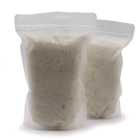 3x Vrecká Ovsených a Medových Kúpeľových Solí s Epsomskou Soľou – Hydratačná Zmes 800 g – Bez Etikety