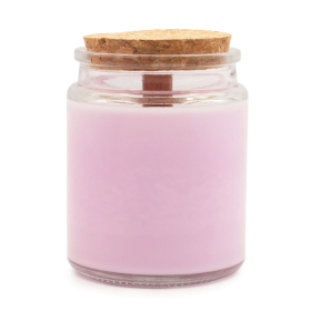 6x Sójová Sviečka s Dreveným Knôtom bez Etikety - Rozdrvená Figa a Čierne Ríbezle