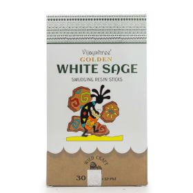 12x 30g Golden Živicové Vonné Tyčinky - Biela Šalvia (6s)