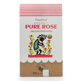 12x 30g Golden Živicové Vonné Tyčinky - Ruža (6s)