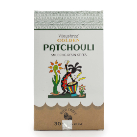 12x 30g Golden Živicové Vonné Tyčinky - Pačuli (6s)