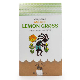 12x 30g Golden Živicové Vonné Tyčinky - Citrónová Tráva (6s)
