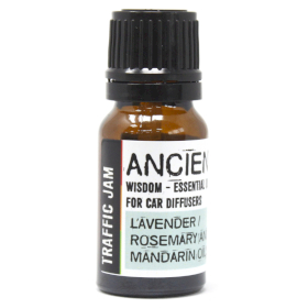 10ml Aromaterapeutické Zmesi pre Aroma Difuzéry do Auta - Dopravná Zápcha