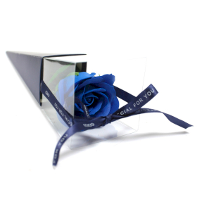 6x Mydlový Kvet - Modrá Ruža