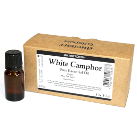 10x 10ml White Camphor Esenciálny Olej Neoznačený