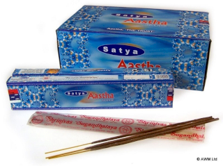 12x Vonné Tyčinky Nag Champa - Satya Aastha 15g