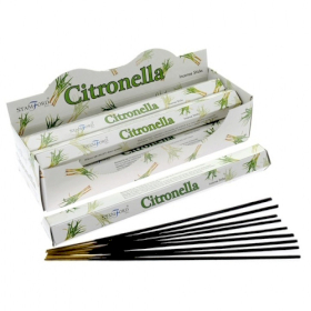 6x Vonné Tyčinky Premium - Citronella