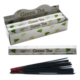 6x Vonné Tyčinky Premium - Zelený Čaj