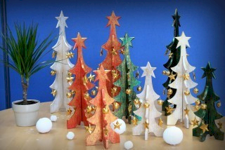 Minimalistické Vianočné Stromčeky