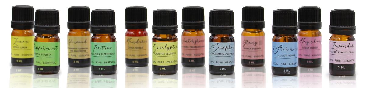 Aromaterapeutická Sada Esenciálnych Olejov 