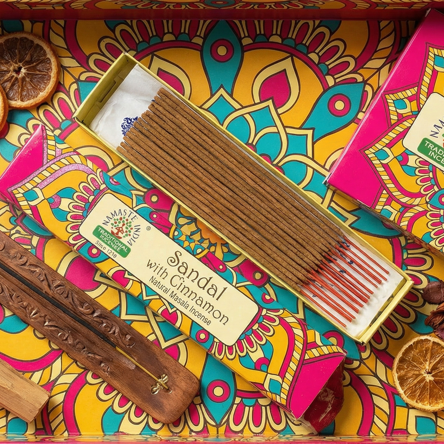 Veľkoobchodné Vonné Tyčinky Namaste Mandala Masala